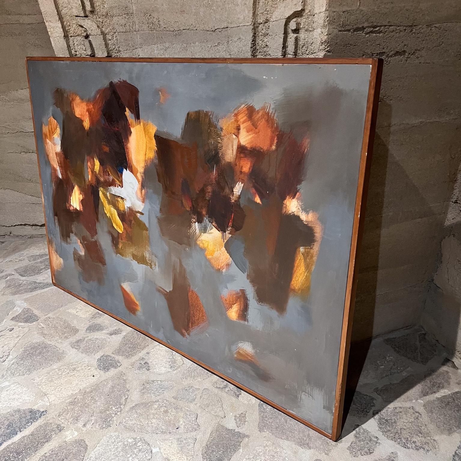 1972 Monumentale opera d'arte B. T. Kim Olio astratto su tela in vendita 6
