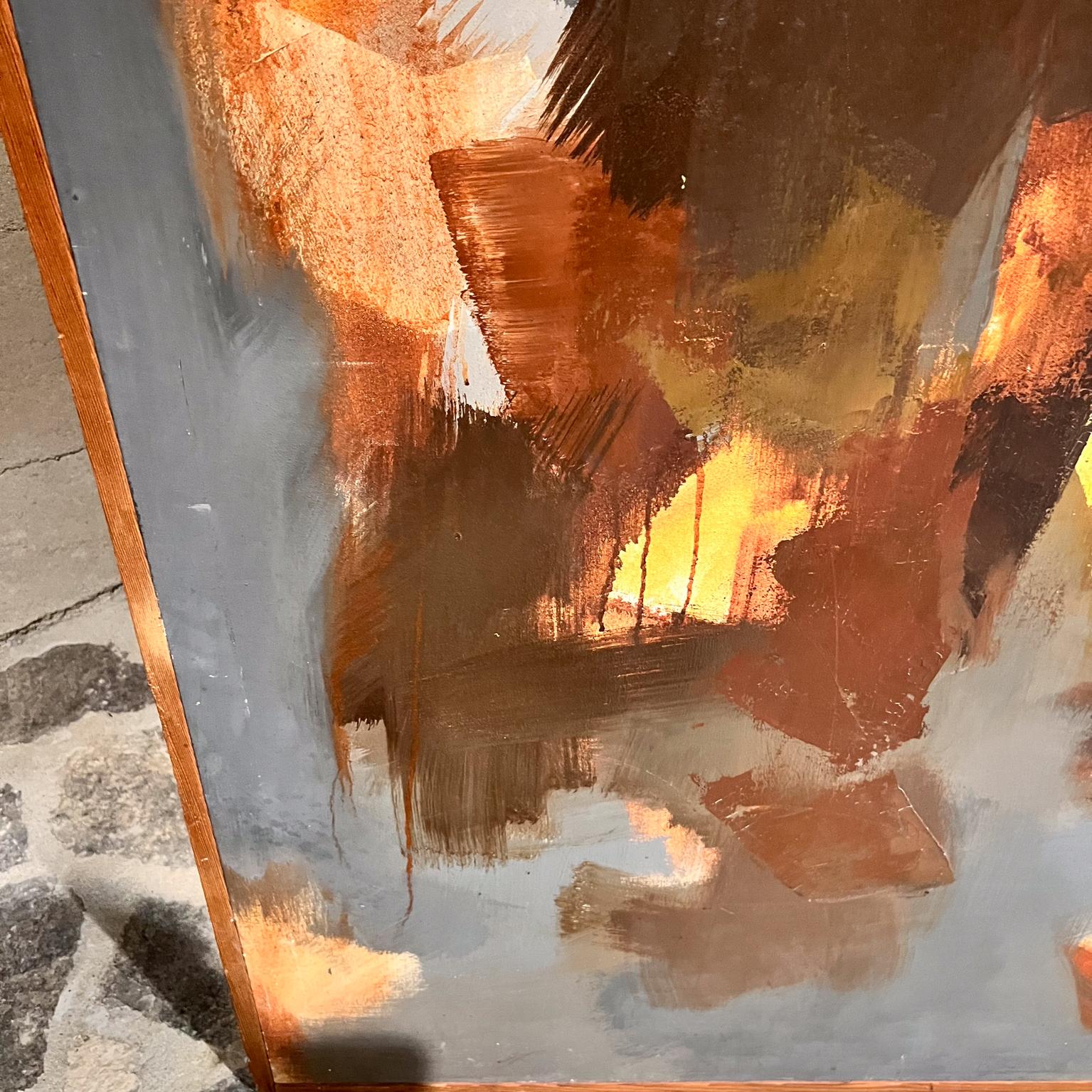 1972 Monumentale opera d'arte B. T. Kim Olio astratto su tela in vendita 9