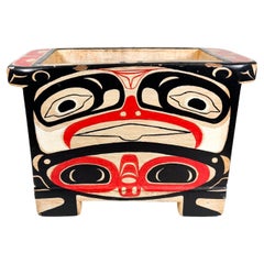 1972 Alaska Native Nations Bentwood Box David R Moore