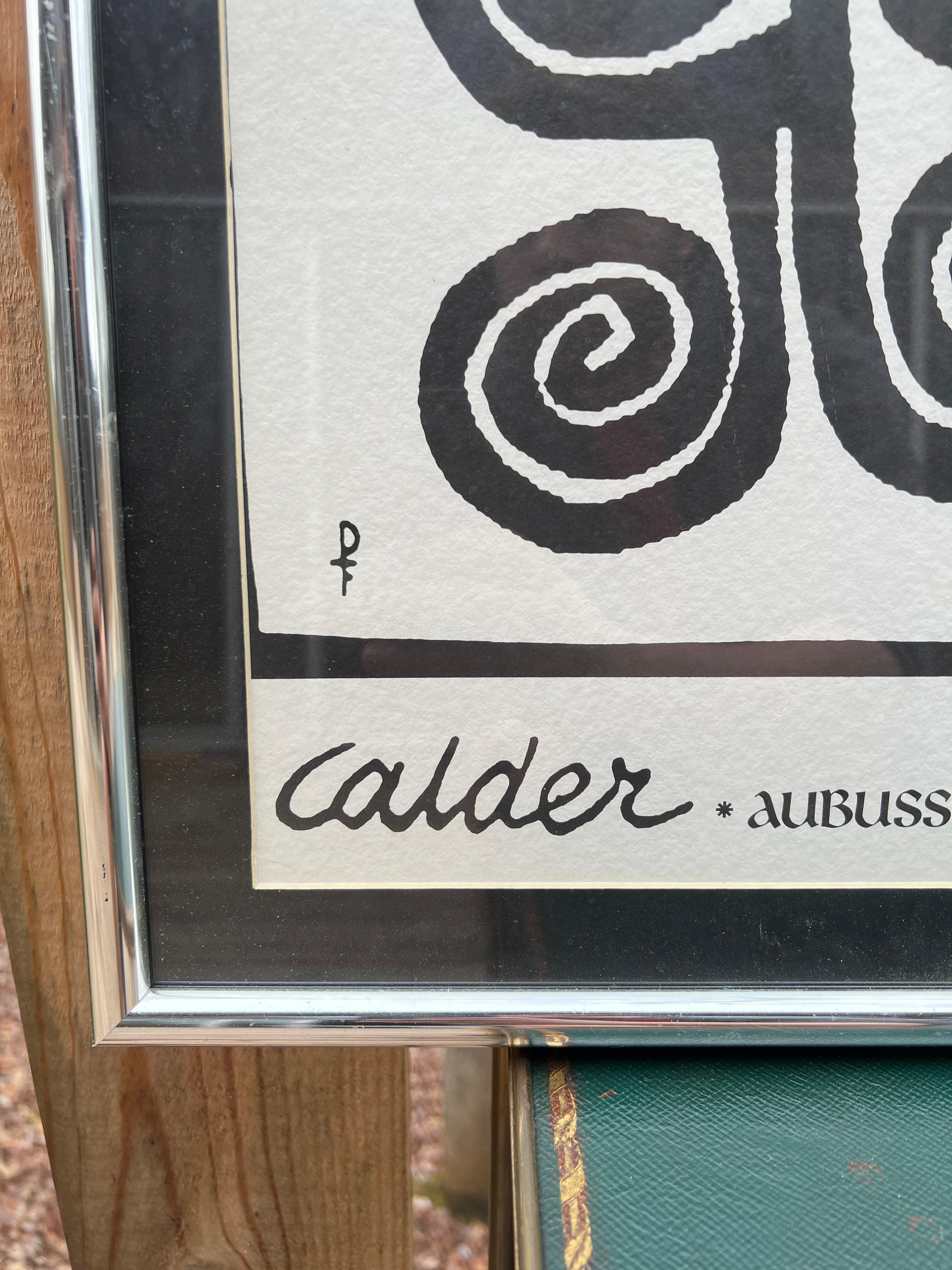 American 1972 Alexander Calder Vintage 