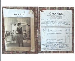 Chanel Haute Couture 4 piece suit with belt from Chanel Paris boutique, 1972