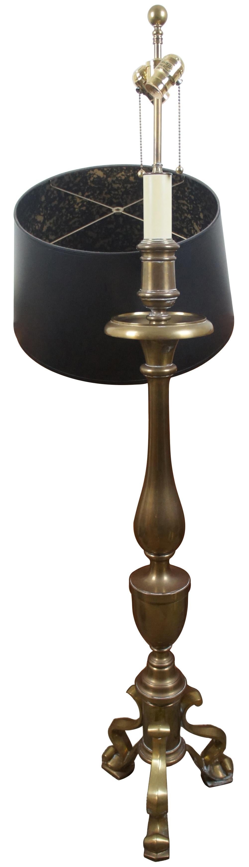 chapman brass floor lamp