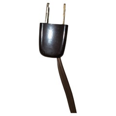 1972 Chapman Patinated Metal Bouillotte Lamp with Tole Shade