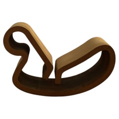 1972 Frank Gehry 'Contour' Rocking Lounge Chair by Easy Edges Inc.