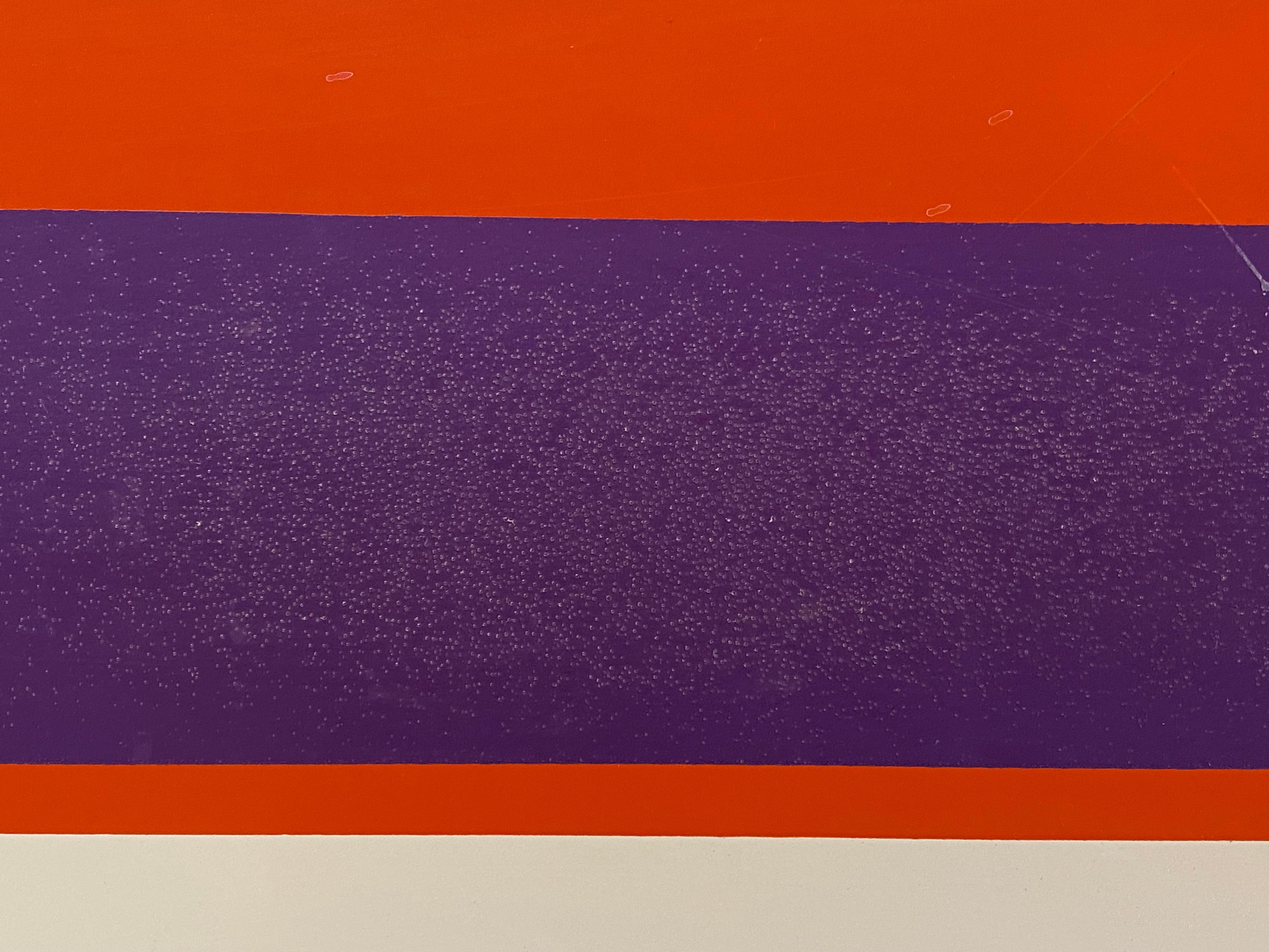 Other 1972 Greg Copeland Hard Edge Abstract Screen Print