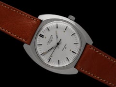 1972 Longines Admiral HF Munich Olympic Edition Large Vintage Mens High-Beat SS