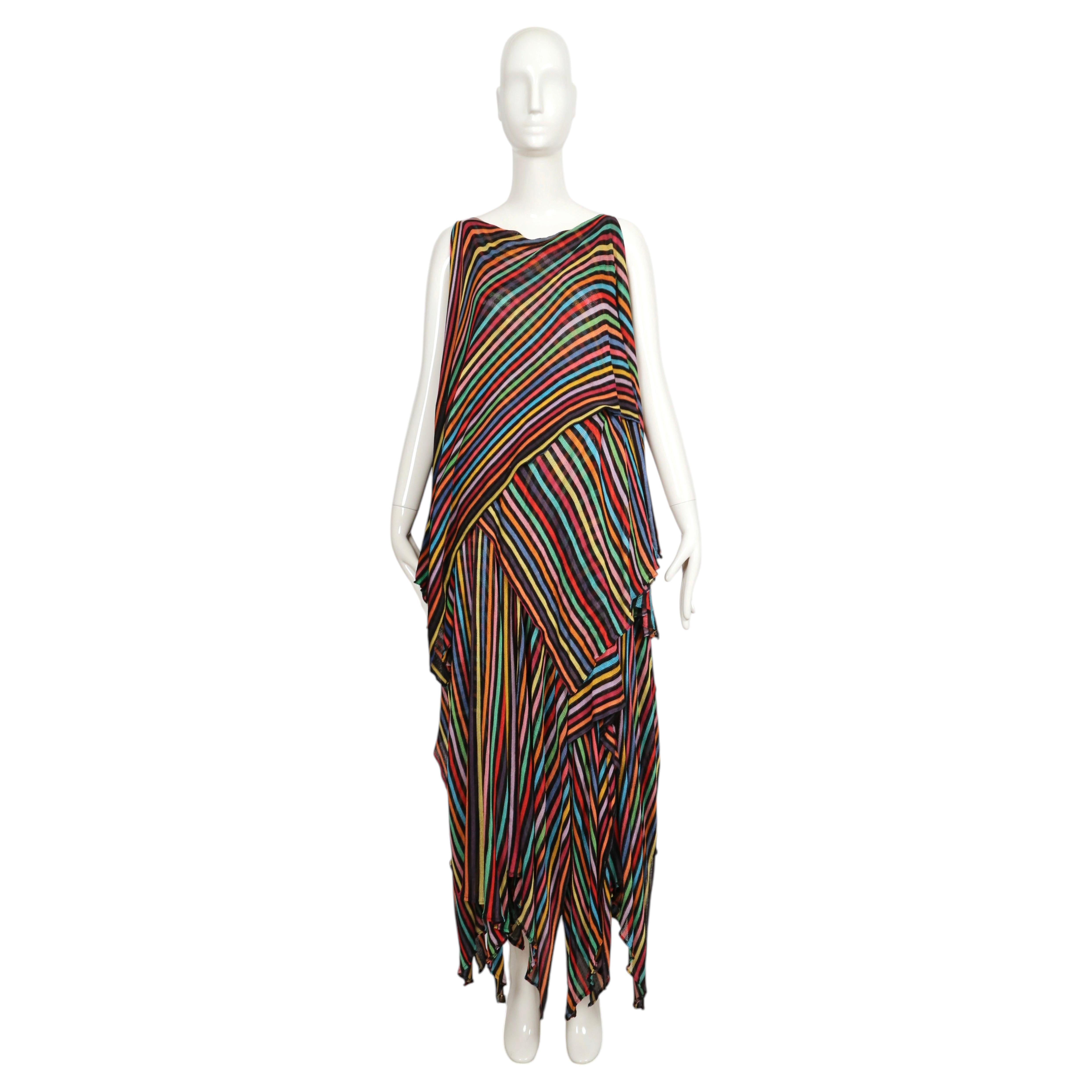 Haut et jupe Missoni RUNWAY de 1972, photographiés par Irving Penn