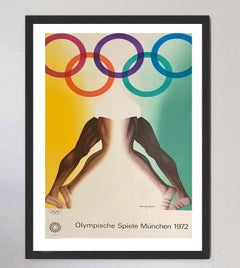 1972 Munich Olympic Games - Allen Jones Original Poster by Allen Jones