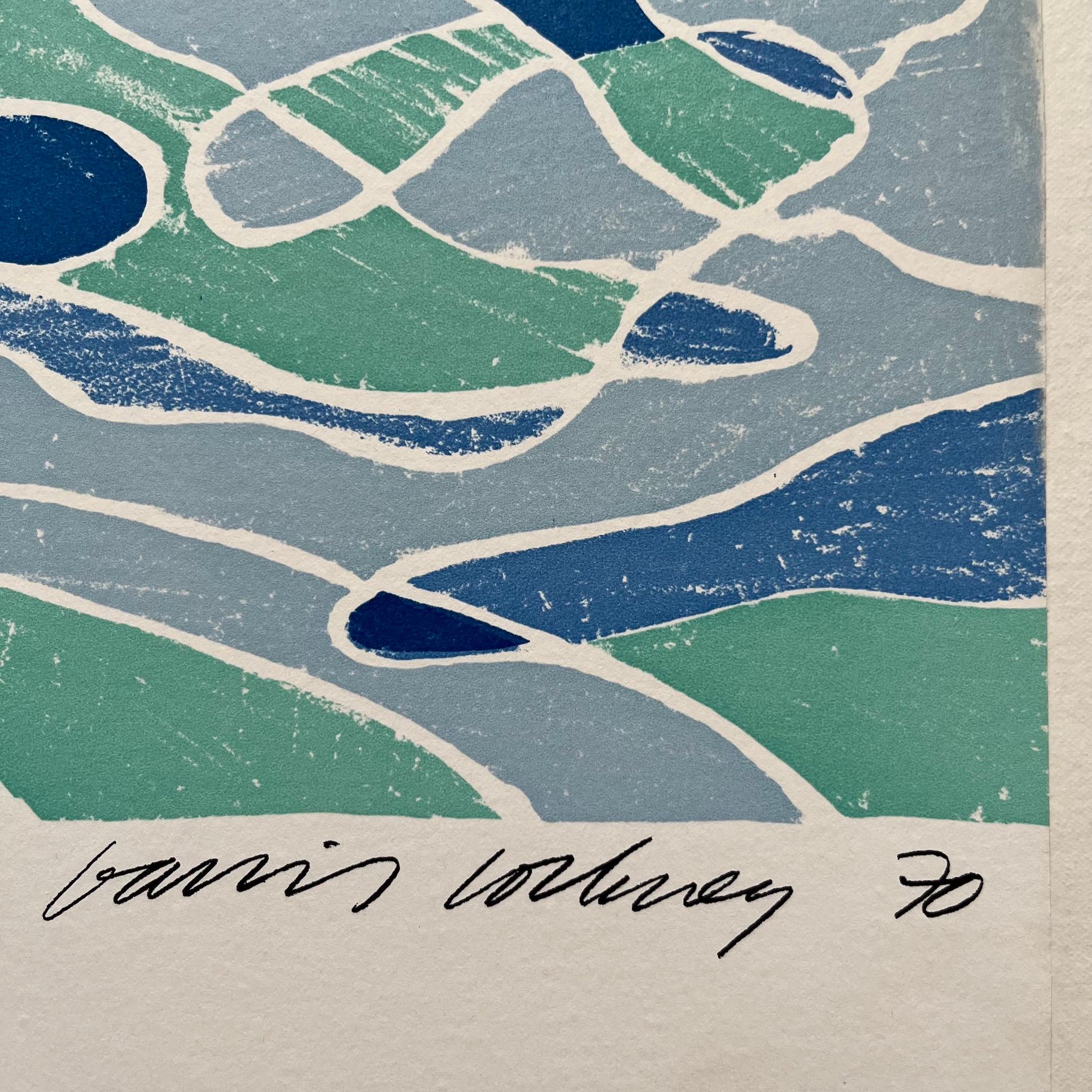 Cette image classique de David Hockney a été réalisée pour les Jeux Olympiques de 1972 qui se sont déroulés à Munich du 26 août au 10 septembre. La XXème Olympiade a compté 195 événements sportifs et plus de 7000 athlètes venus de 121 nations - il