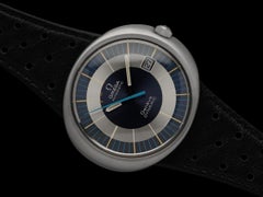 1972 Omega Dynamic Vintage Mens Bracelet Watch with Date - Stainless Steel