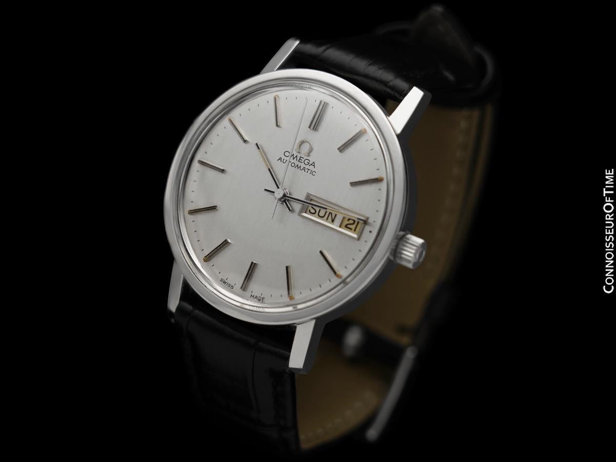 1972 Reloj Omega Seamaster para caballero, Automático, Día y Fecha de ajuste rápido - SS en Excelente estado para la venta en Suwanee, GA