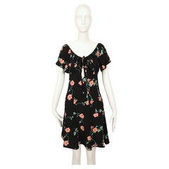 1972 OSSIE CLARK / CELIA BIRTWELL 'BUSY LIZZIE' printed dress