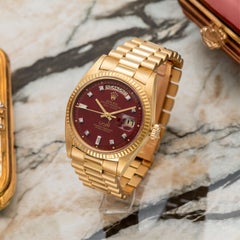 1972 Rolex Day Date Oxblood Stella 'Qaboos' Ref. 1803