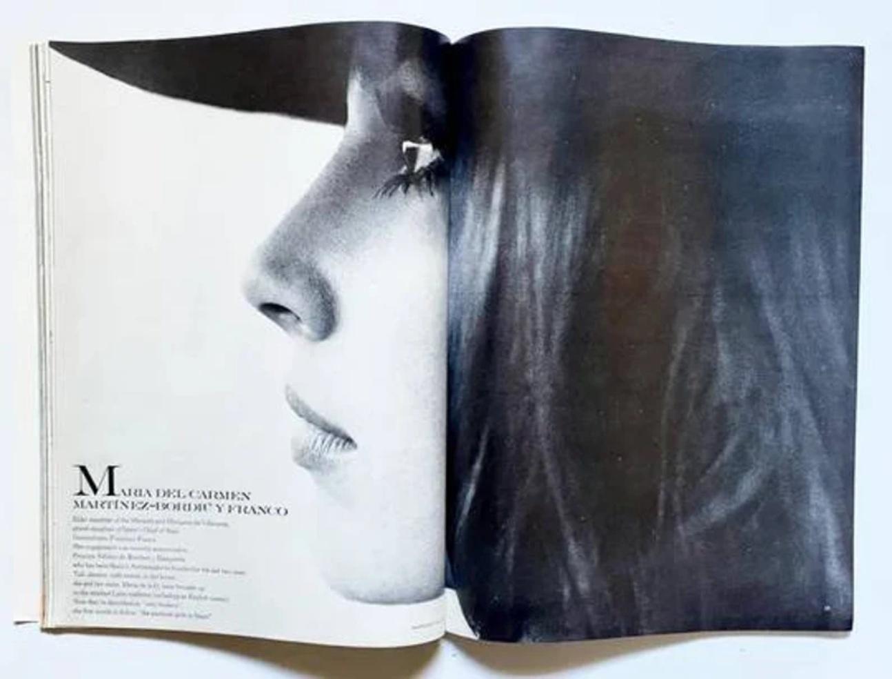 1972 VOGUE - Cover by Saul Leiter In Good Condition For Sale In London, GB
