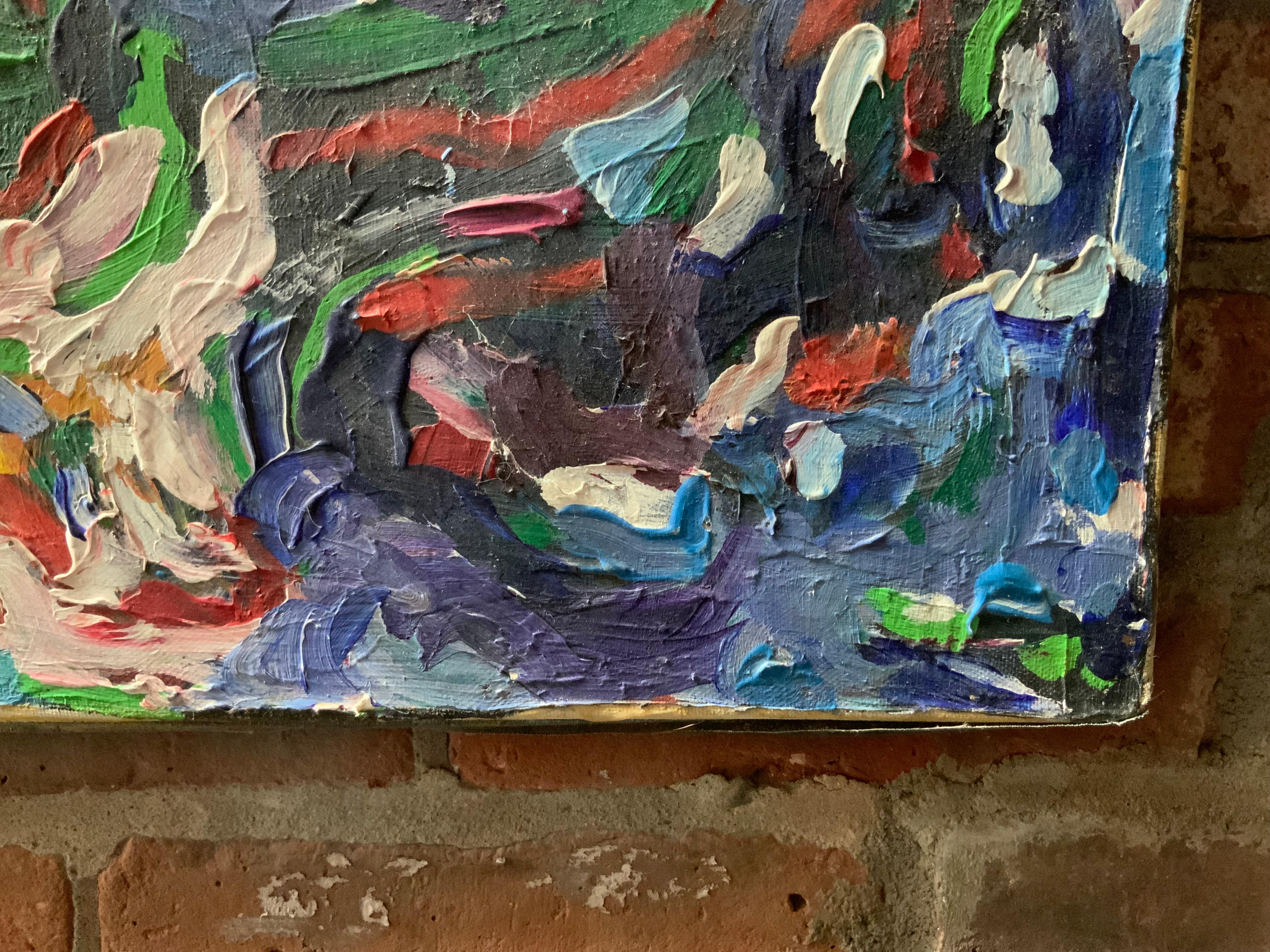 1973 Abstract Action Painting 2