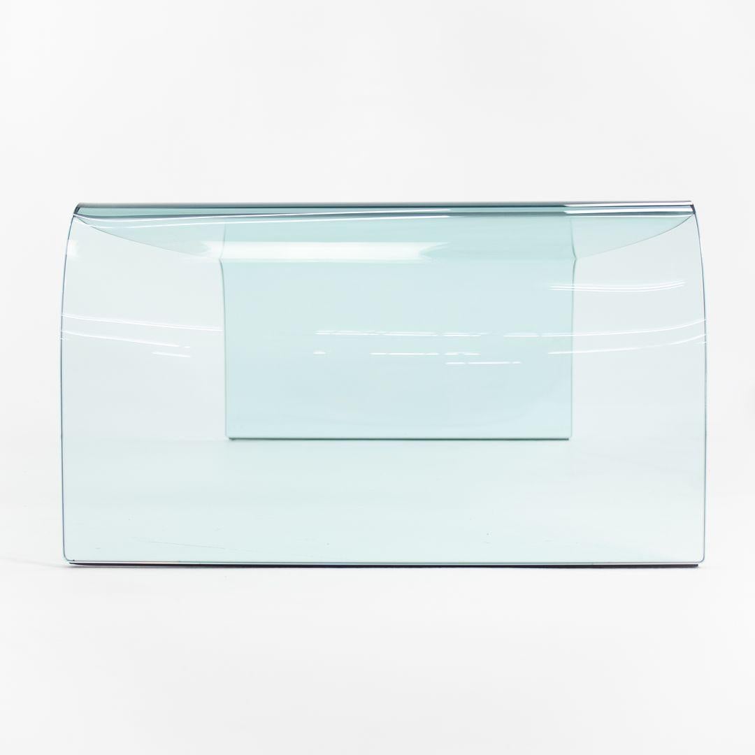 Italian 1973 Curved Glass Ponte Coffee Table by Angelo Cortesi for Fiam Italia