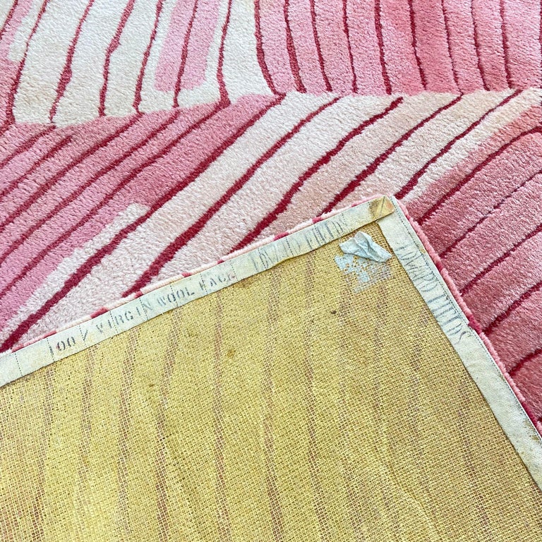 1973, Edward Fields Geometric Postmodern Rug For Sale at 1stDibs