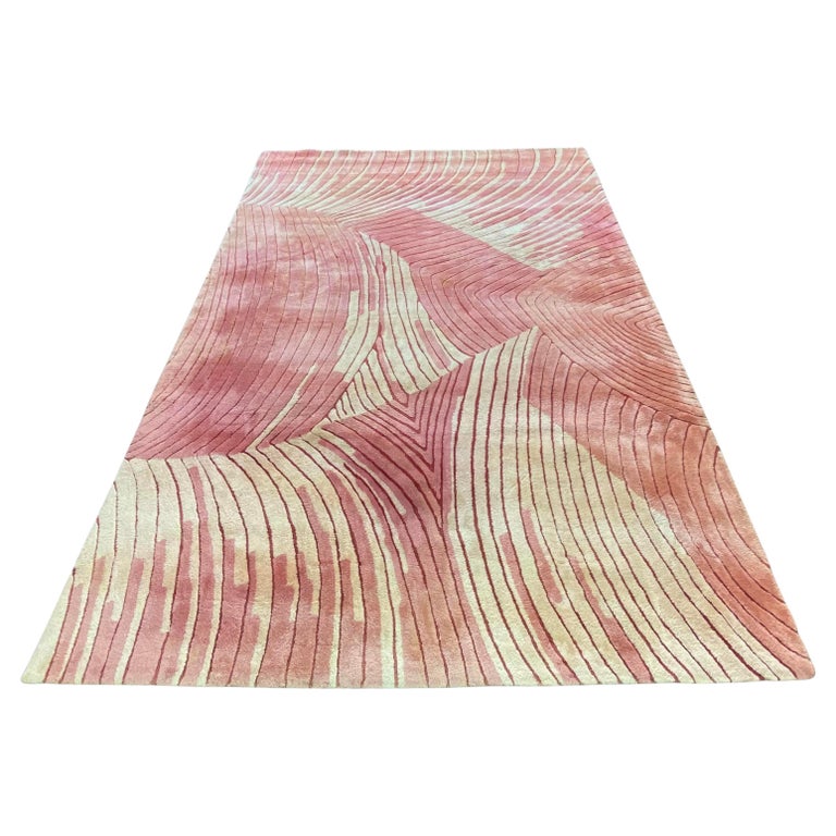 1973, Edward Fields Geometric Postmodern Rug For Sale at 1stDibs