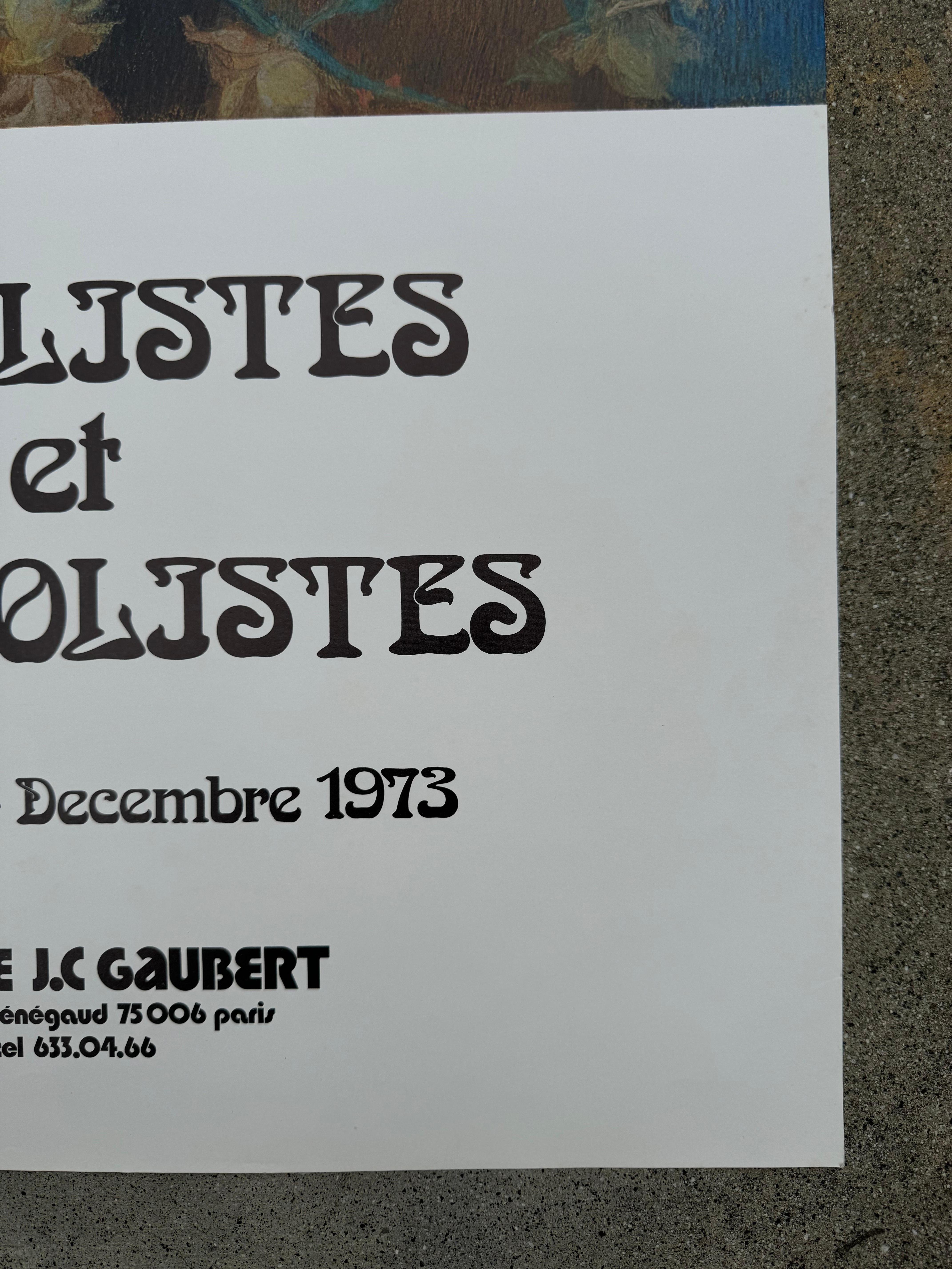 1973 Galería J.C. Gaubert, París 