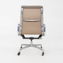 1973 Herman Miller Eames Executive Soft Pad Desk Chair in Grey Leather