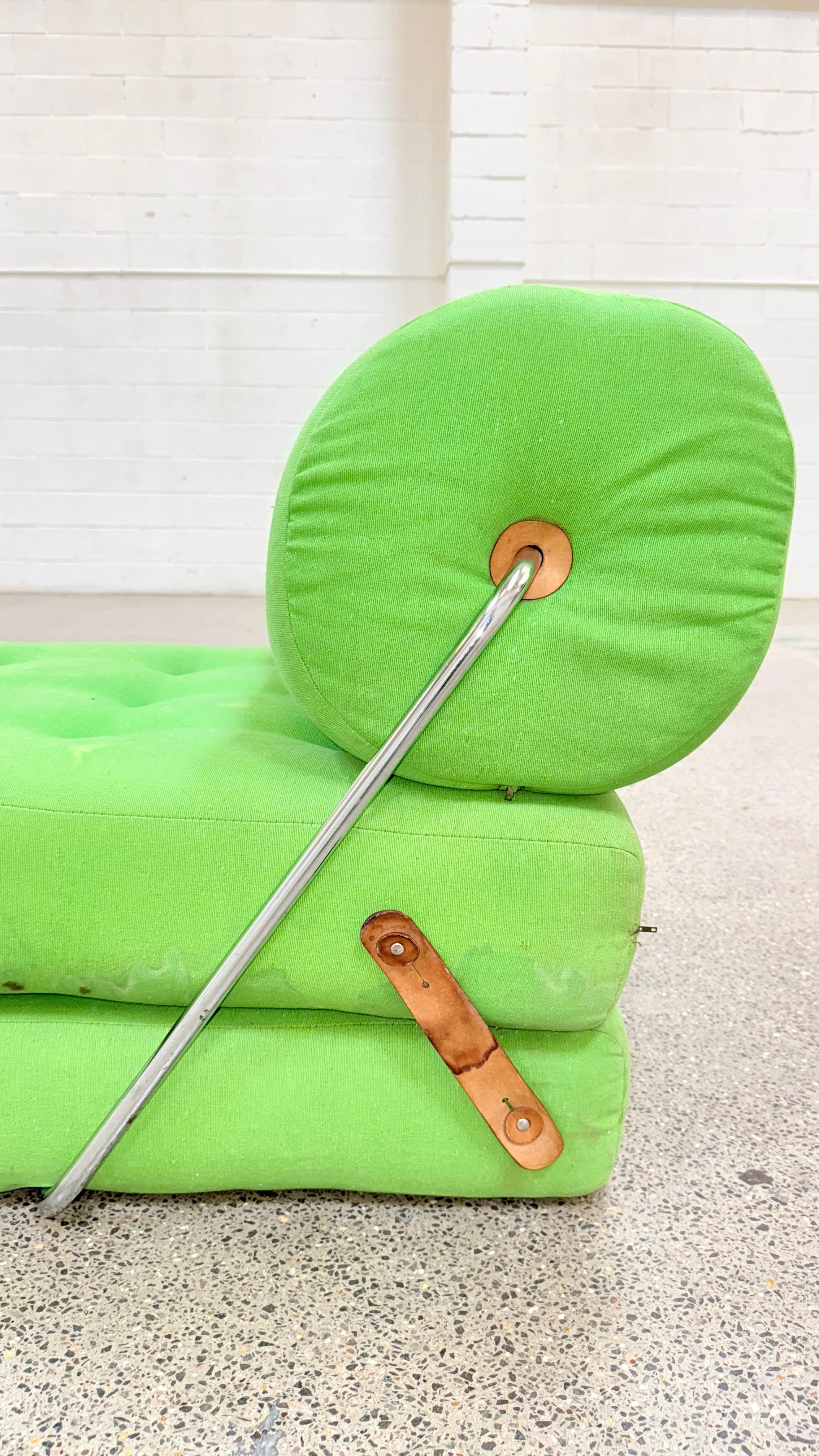 1973 IKEA Pair of lounge chairs day beds by Gillis LUNDGREN  TAJT   To restore ! For Sale 2