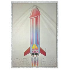 1973 International Museum Of Erotic Art Exhibition Print
