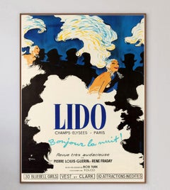 1973 Lido Bonjour La Nuit Original Vintage Poster