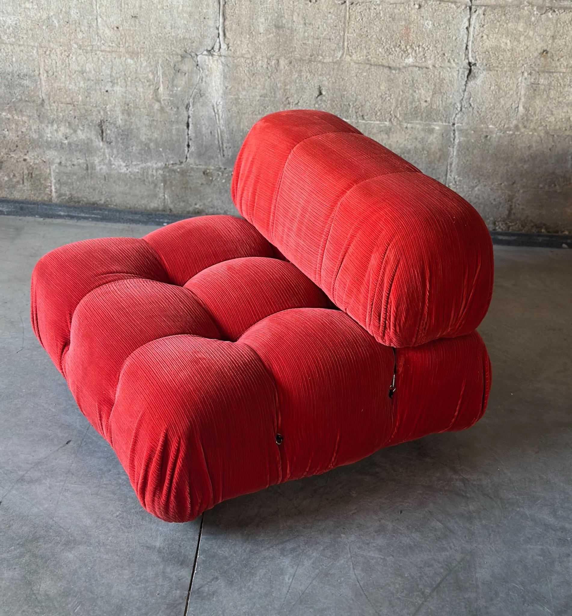 1973 Mario Bellini para B&B Italia Sofá modular Camaleonda en venta 3