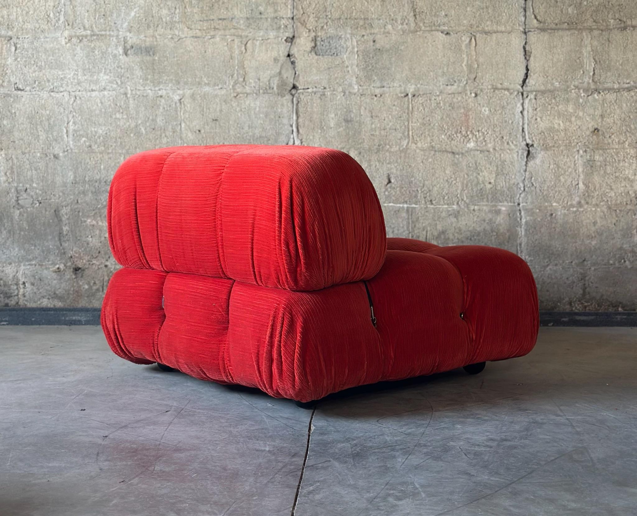 1973 Mario Bellini para B&B Italia Sofá modular Camaleonda en venta 4