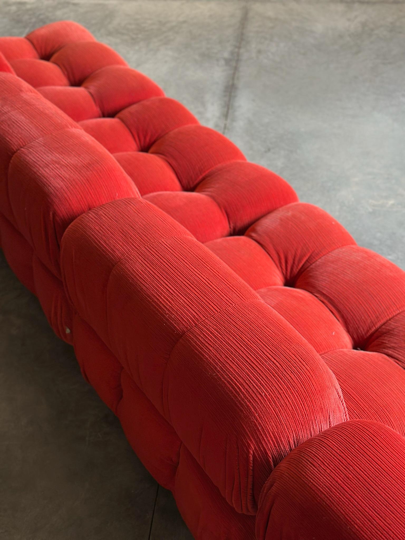 1973 Mario Bellini para B&B Italia Sofá modular Camaleonda Italiano en venta