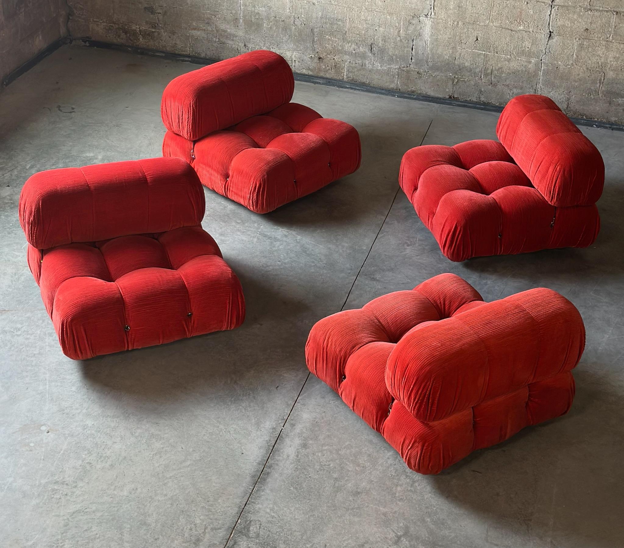 1973 Mario Bellini para B&B Italia Sofá modular Camaleonda en venta 1
