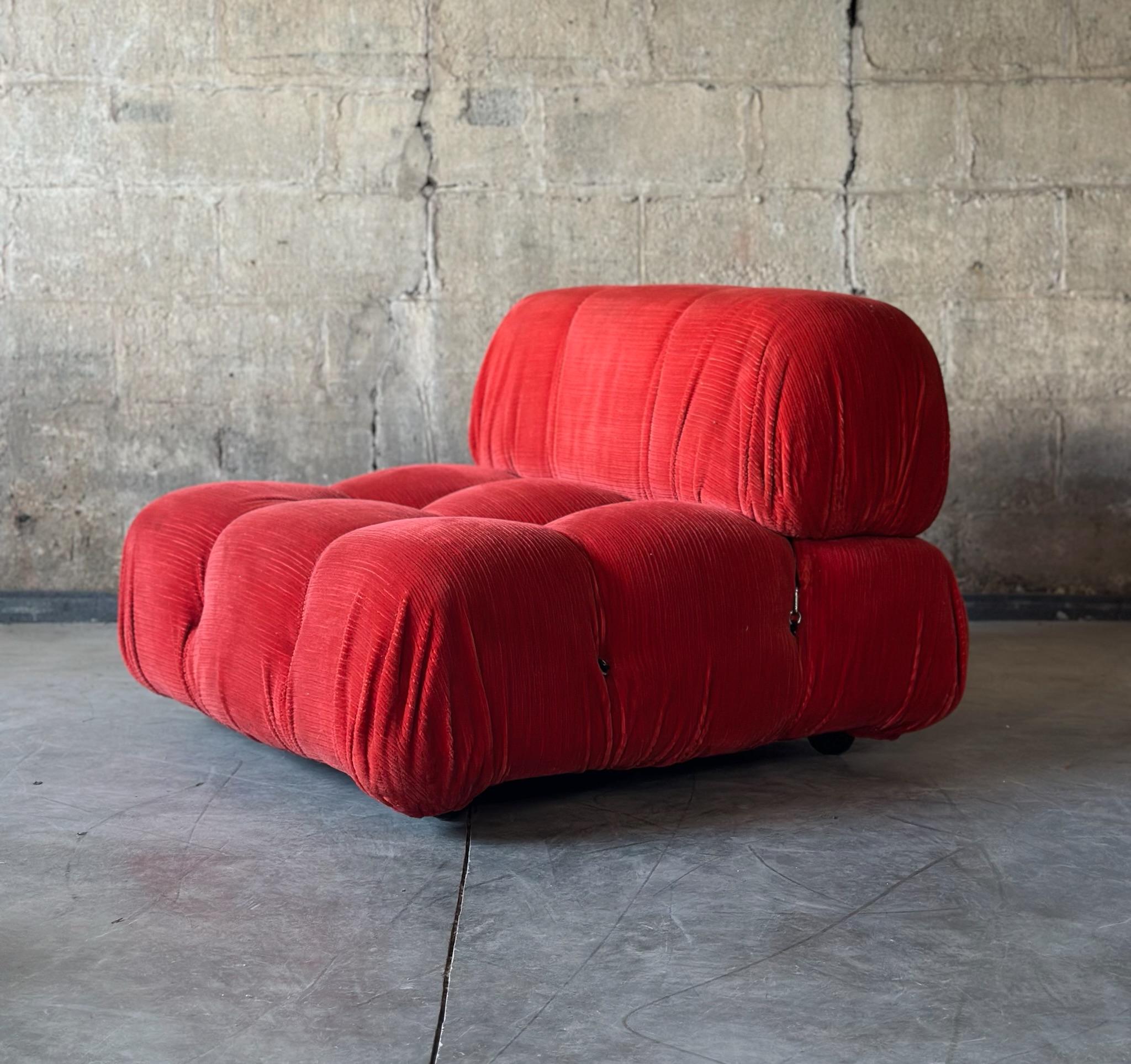 1973 Mario Bellini para B&B Italia Sofá modular Camaleonda en venta 2