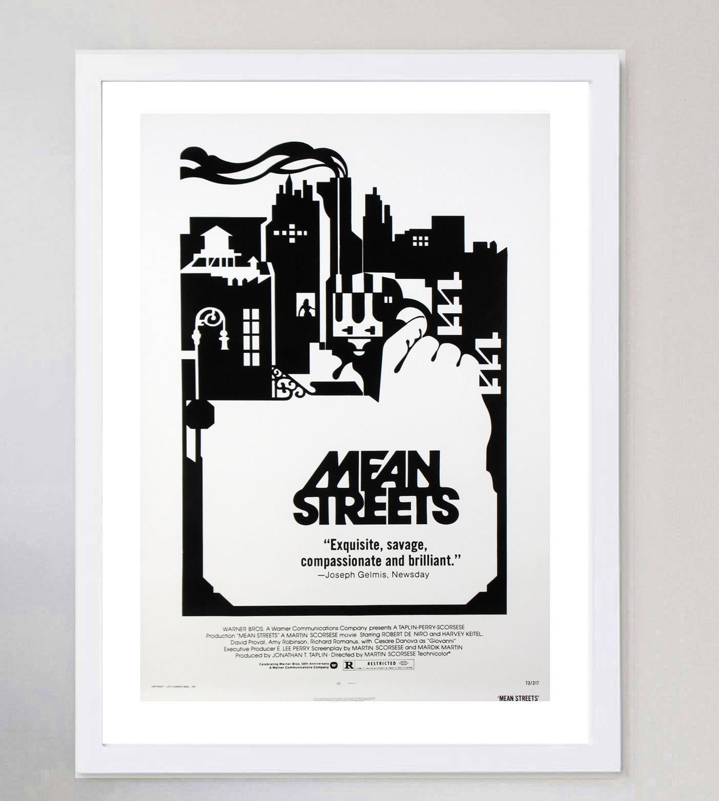 Americano Mean Streets 1973 Poster originale d'epoca in vendita