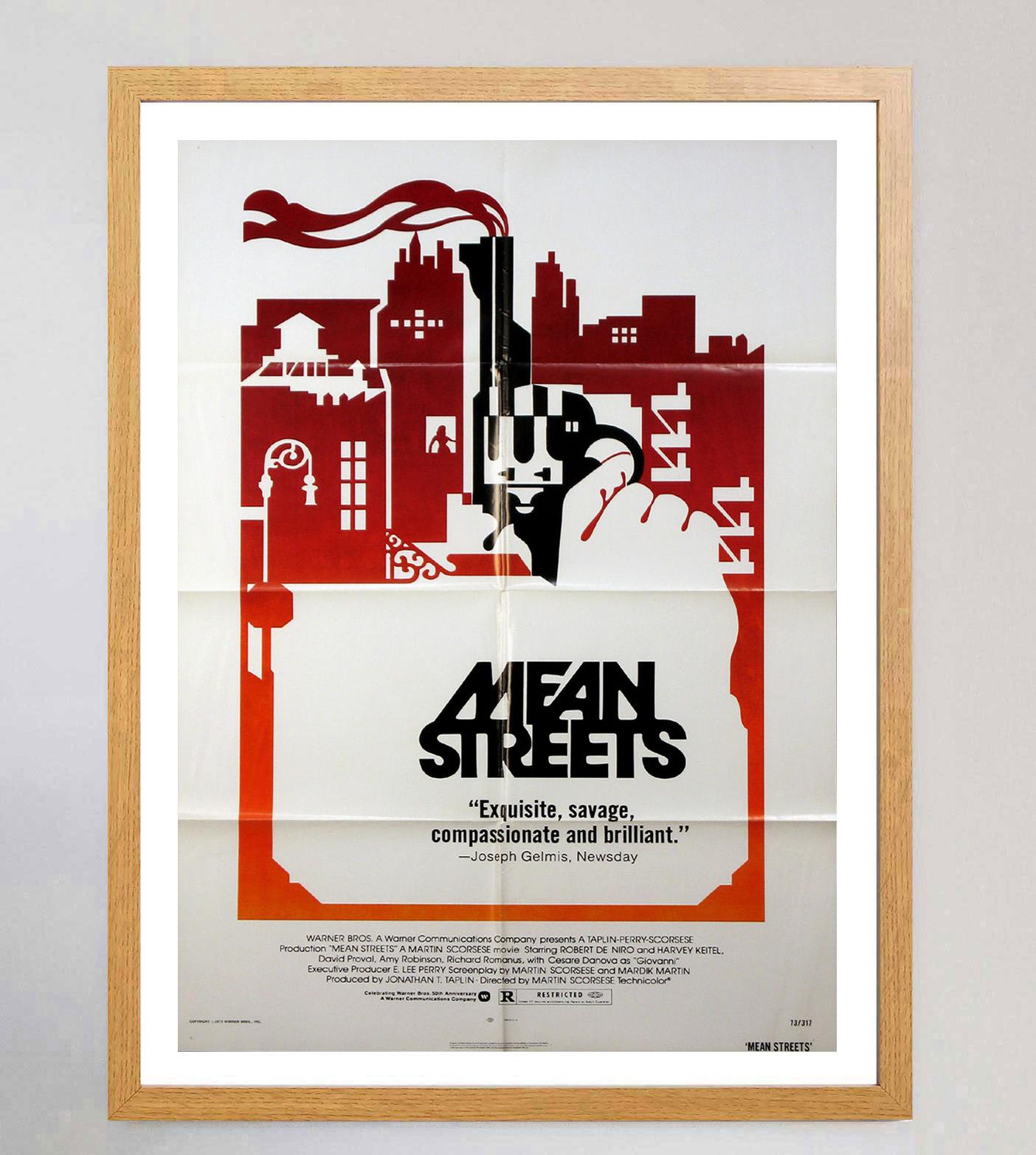 Mean Streets 1973 Poster originale d'epoca In condizioni buone in vendita a Winchester, GB