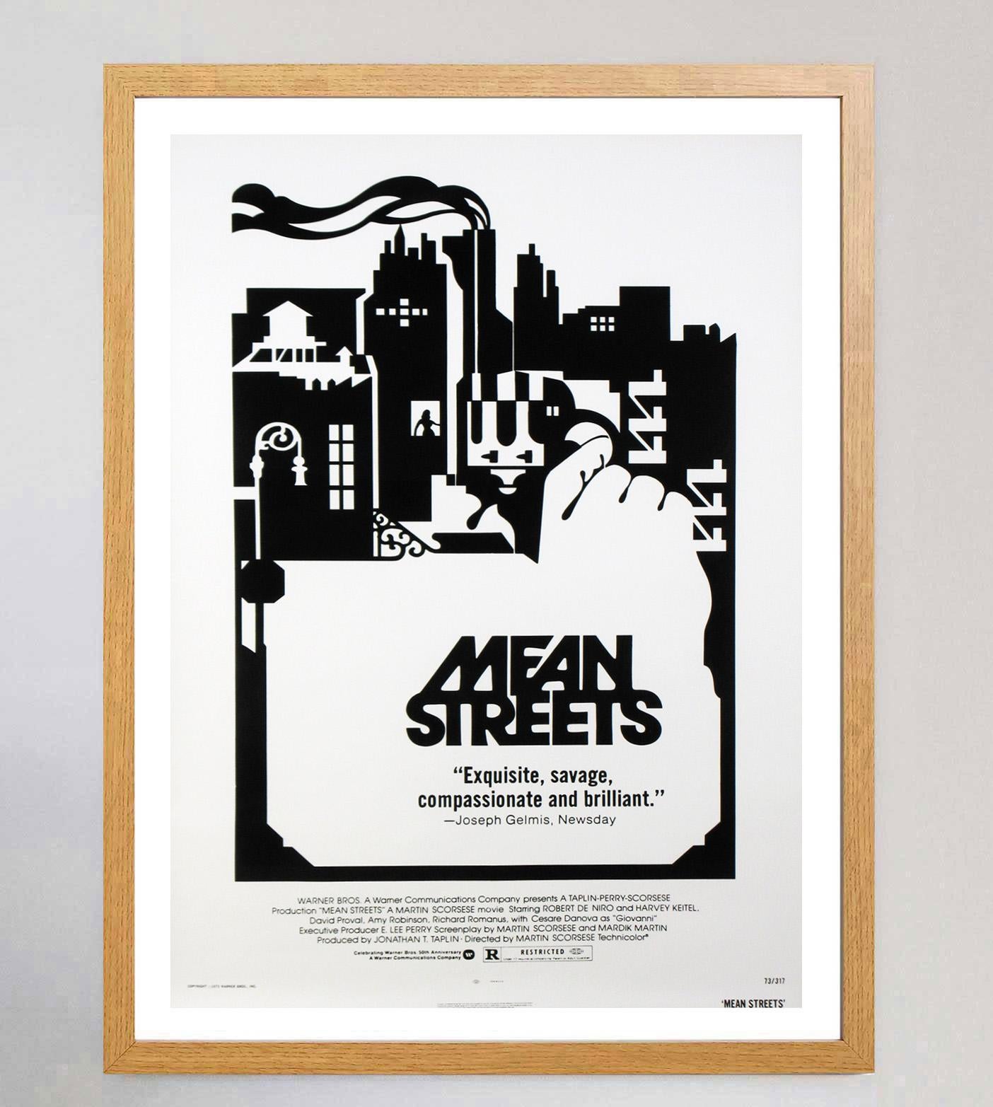 Mean Streets 1973 Poster originale d'epoca In condizioni buone in vendita a Winchester, GB
