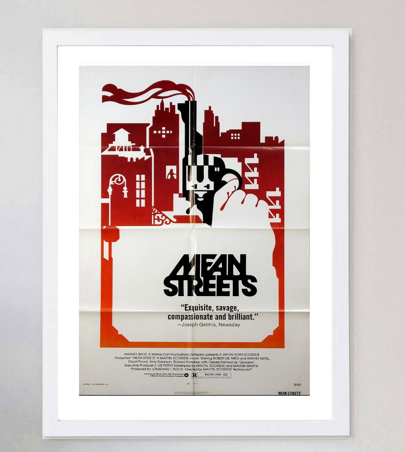 Fine XX secolo Mean Streets 1973 Poster originale d'epoca in vendita