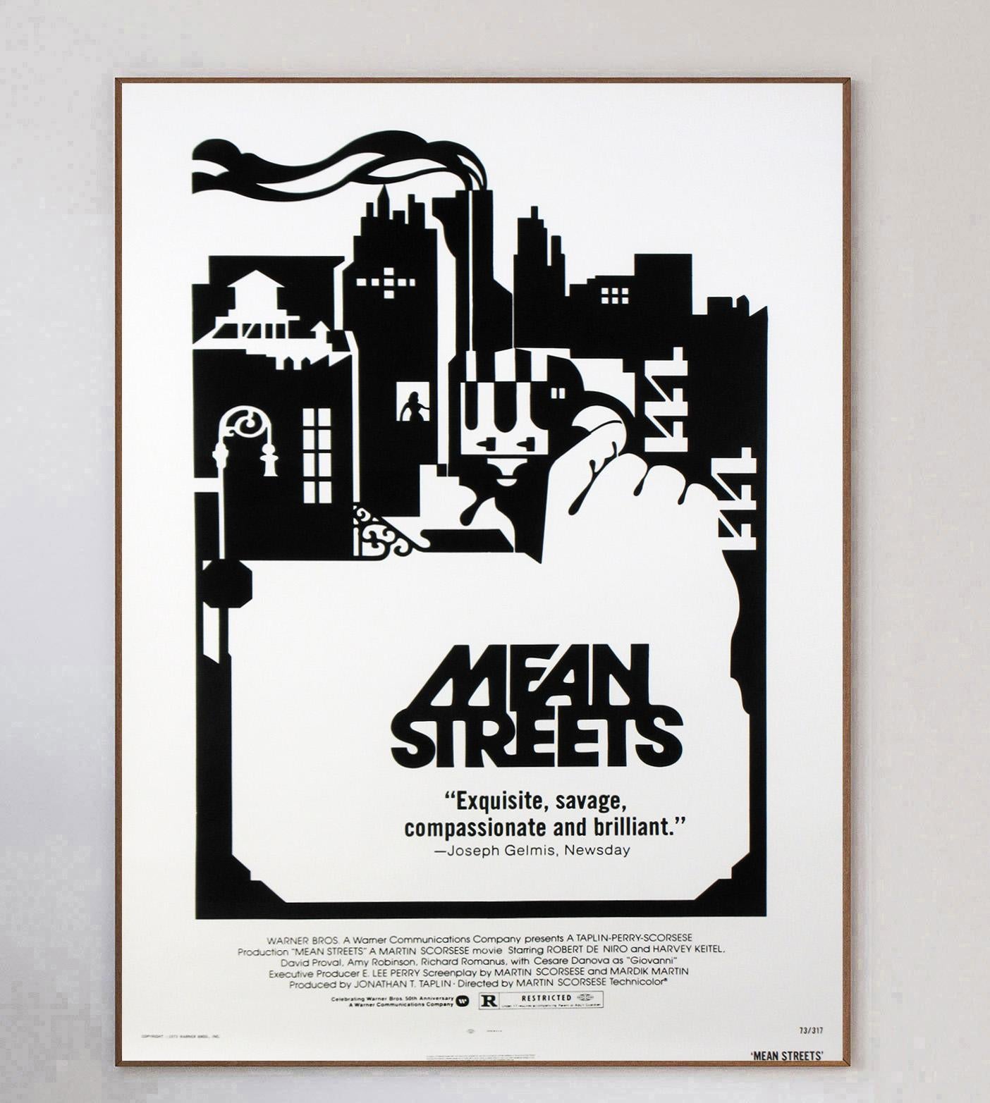 Fine XX secolo Mean Streets 1973 Poster originale d'epoca in vendita