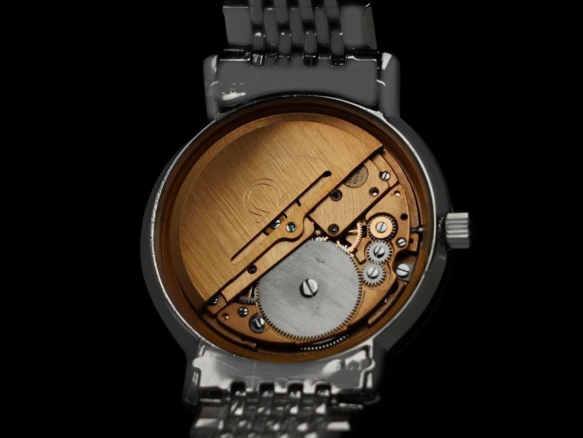 1973 OMEGA DE VILLE Orologio Automatico Uomo Full Size in Acciaio - Zecca in vendita 5