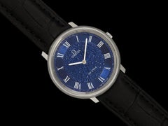 1973 Omega De Ville Vintage Mens Handwound Watch with Embossed Dial - SS
