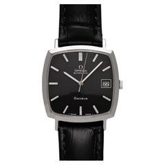 1973 Omega Geneve Vintage Mens Automatic Dress Watch - Stainless Steel