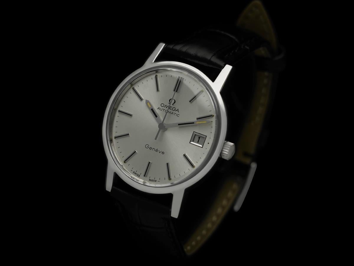 1973 Omega Geneve Vintage Reloj Automático para caballero - Acero inoxidable en Excelente estado para la venta en Suwanee, GA