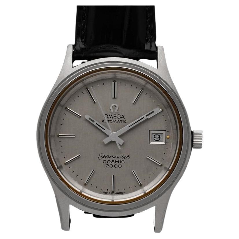 1973 Omega Seamaster Cosmic 2000 Vintage Retro Herren-Tauchuhr - Edelstahl