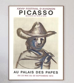1973 Pablo Picasso - Festival D'Avignon Original Vintage Poster