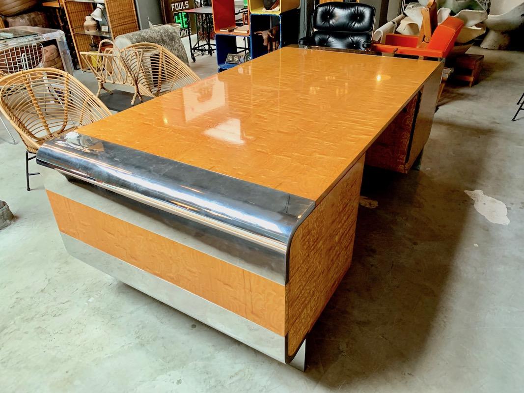 Pace Collection Desk by Irving Rosen, circa 1973 For Sale 4