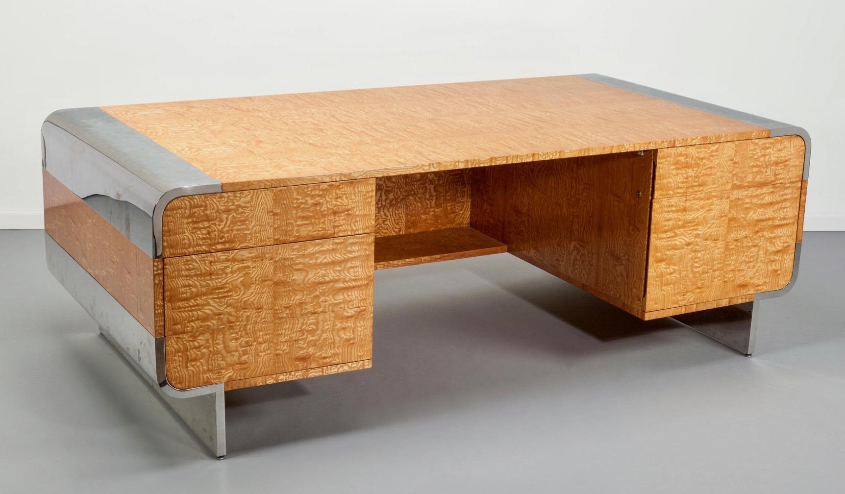 Pace Collection Desk by Irving Rosen, circa 1973 For Sale 5