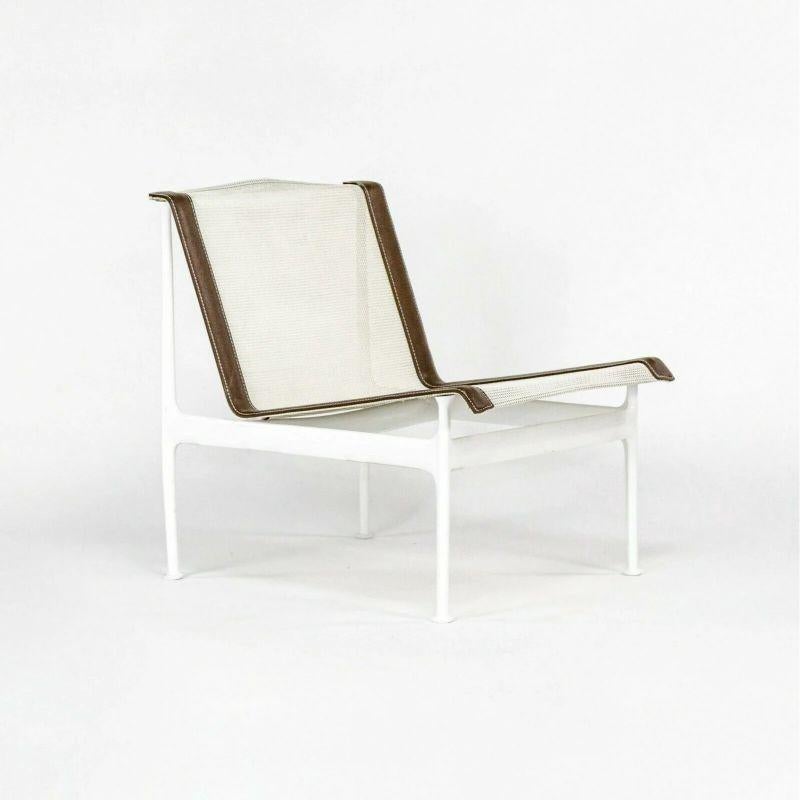 Moderne 1973 Paire de chaises longues sans accoudoirs Richard Schultz for Knoll 1966 Series Rare Armless Lounge Chairs en vente