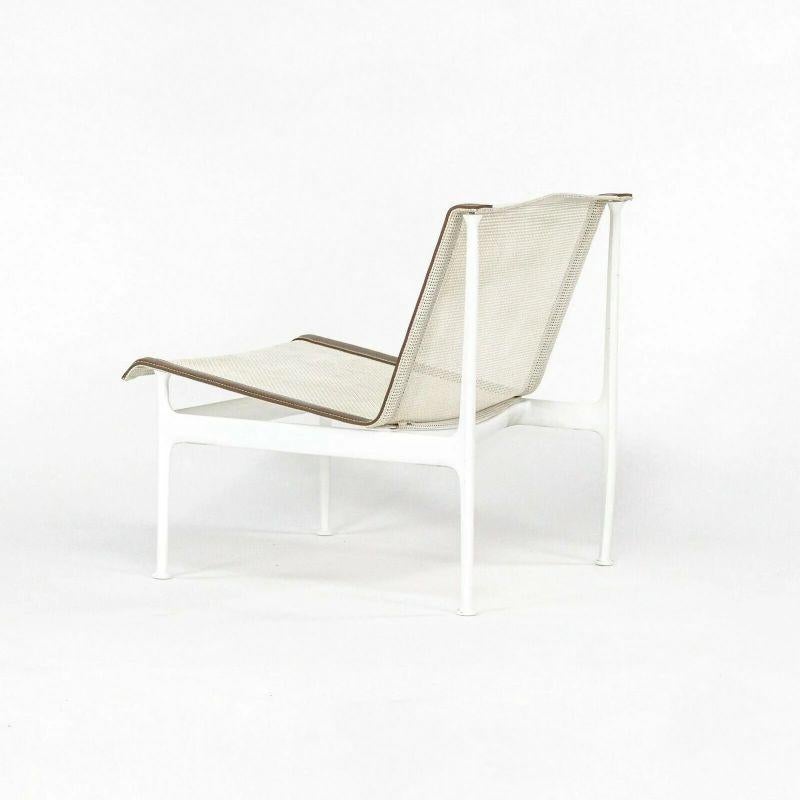 Aluminum 1973 Pair of Richard Schultz for Knoll 1966 Series Rare Armless Lounge Chairs For Sale