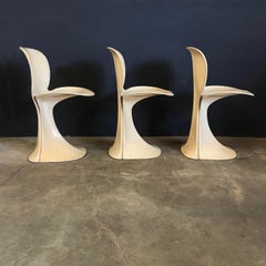 1973, Pierre Paulin for Boro Belgium, Very Rare Organic 8810 Flower Chair