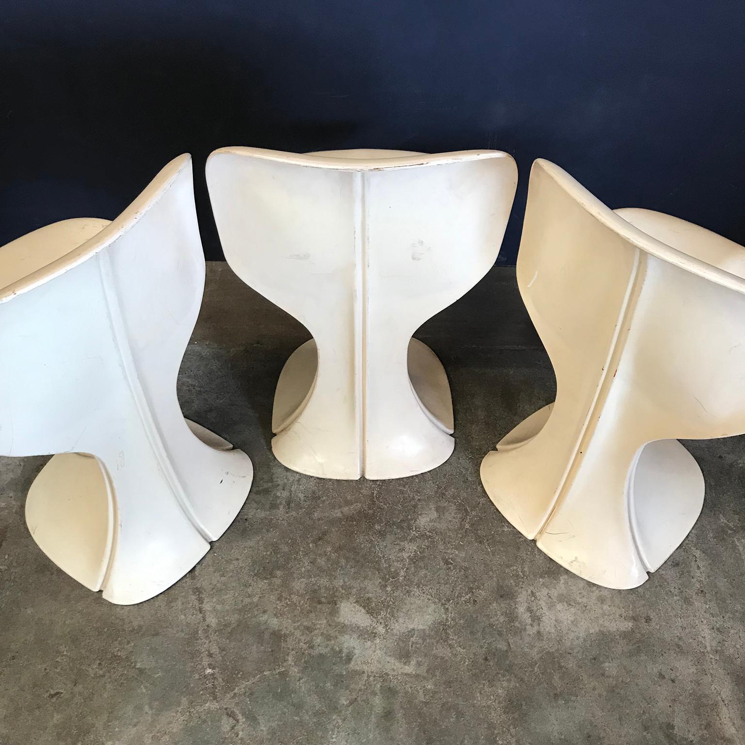 Mid-Century Modern 1973, Pierre Paulin for Boro Belgium, Very Rare Organic 8810 Flower Chair