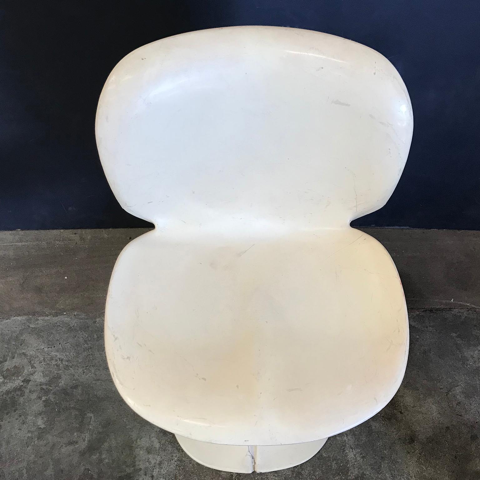 Late 20th Century 1973, Pierre Paulin for Boro Belgium, Very Rare Organic 8810 Flower Chair